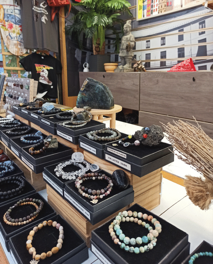 Pulseras de Cuarzo Turmalinado y Ónix - Imagen 4