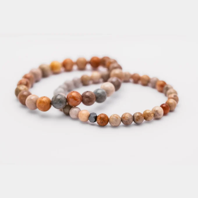 Pulseras de Crisantemo Fosilizado - Imagen 2
