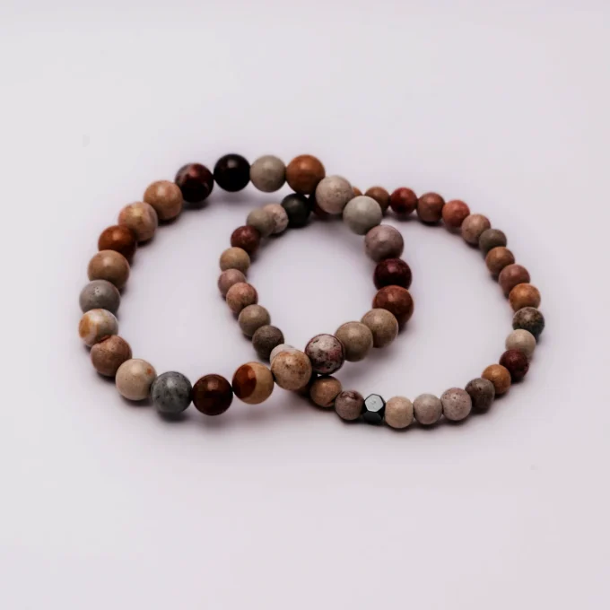 Pulseras de Jaspe Polícromo