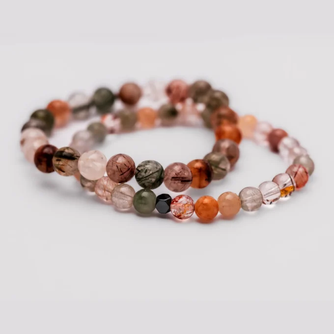 Pulseras de Cuarzo Rutilado