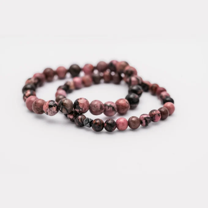 Pulseras de Rodonita
