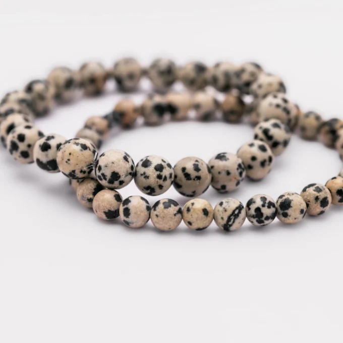 Pulseras de Jaspe Dálmata