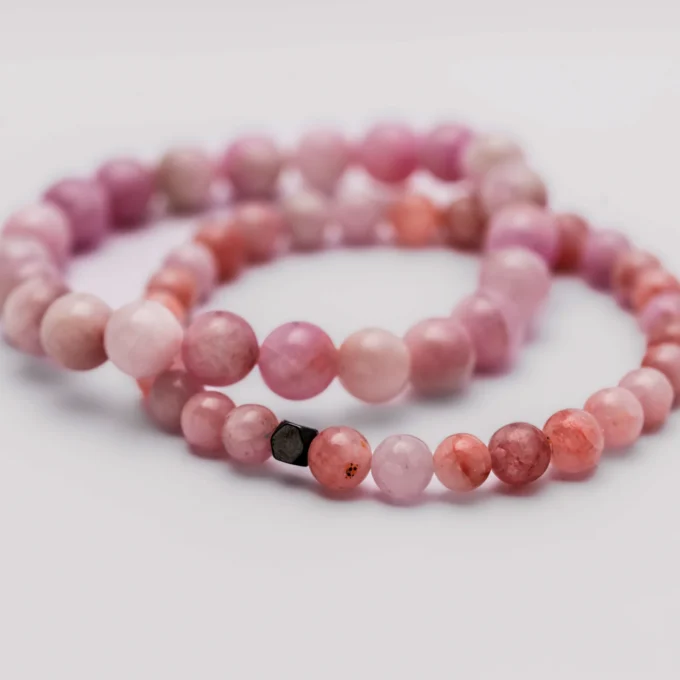 Pulseras de Kunzita - Imagen 2