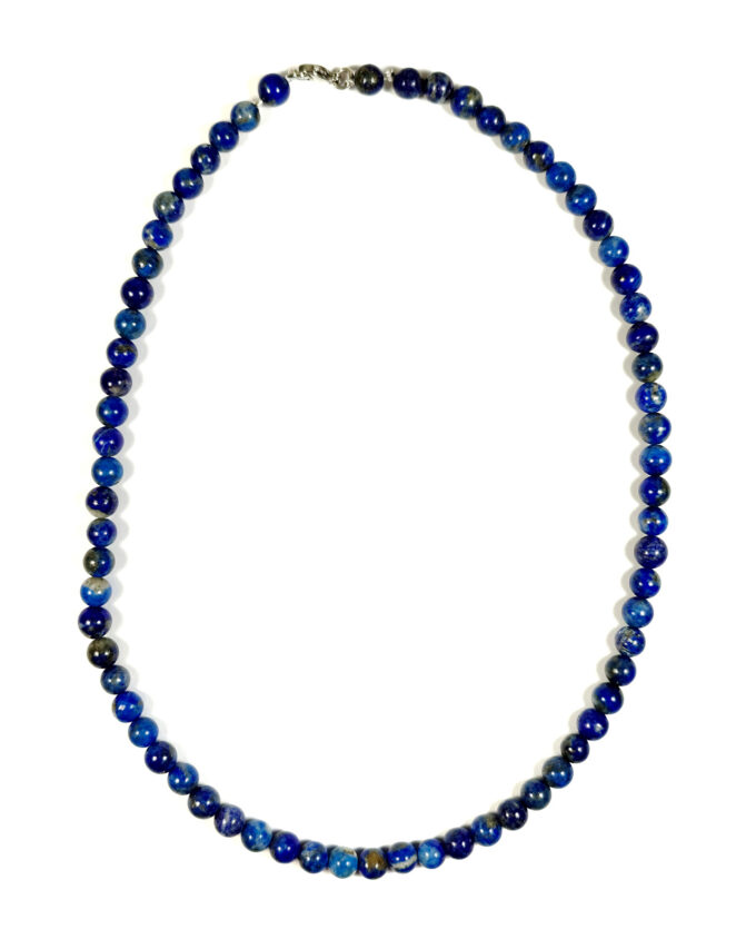 collar de Lapislázuli natural de grado A