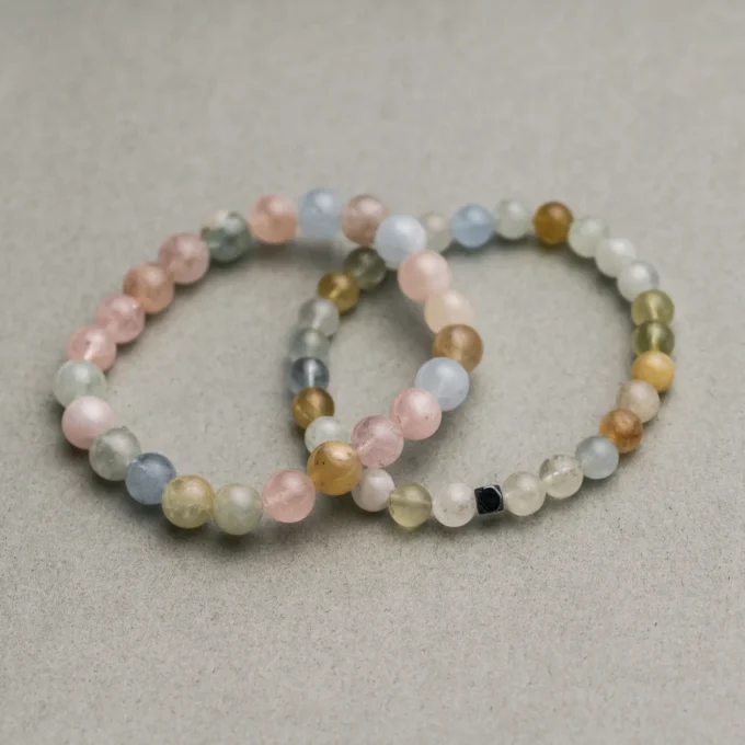 Pulseras de Morganita